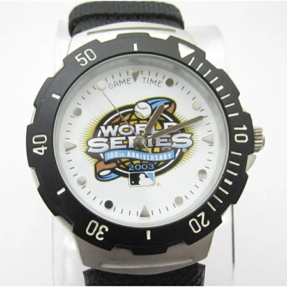 Men 2003 Game Time Agent Series 100th Anniversary 38mm W. Series Watch (G646)